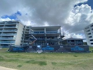 Completion Of Apartment Verandah — Luxury Home Builders in Gold Coast, NSW