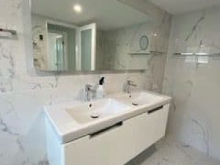 Complete Bathroom Sink Area — Luxury Home Builders in Gold Coast, NSW
